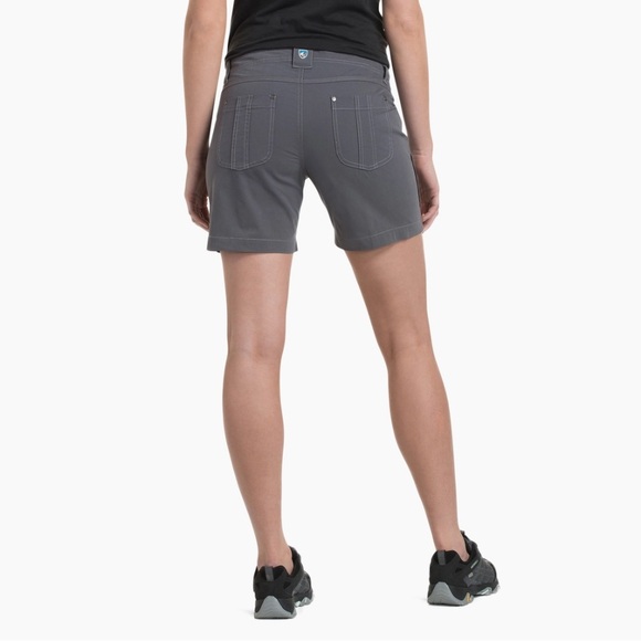 Kuhl Splash 5.5" Short Womens Size 10 Gray Lightweight Trail Hiking cargo - Picture 2 of 11
